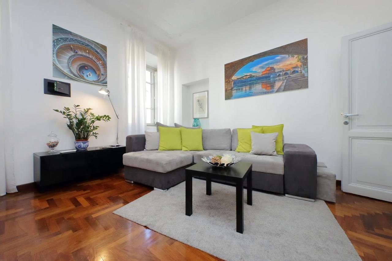 Luxury Apartment Vaticano-S'Peter Basilica - Netflix Wifi - Aircond Roma Exterior foto