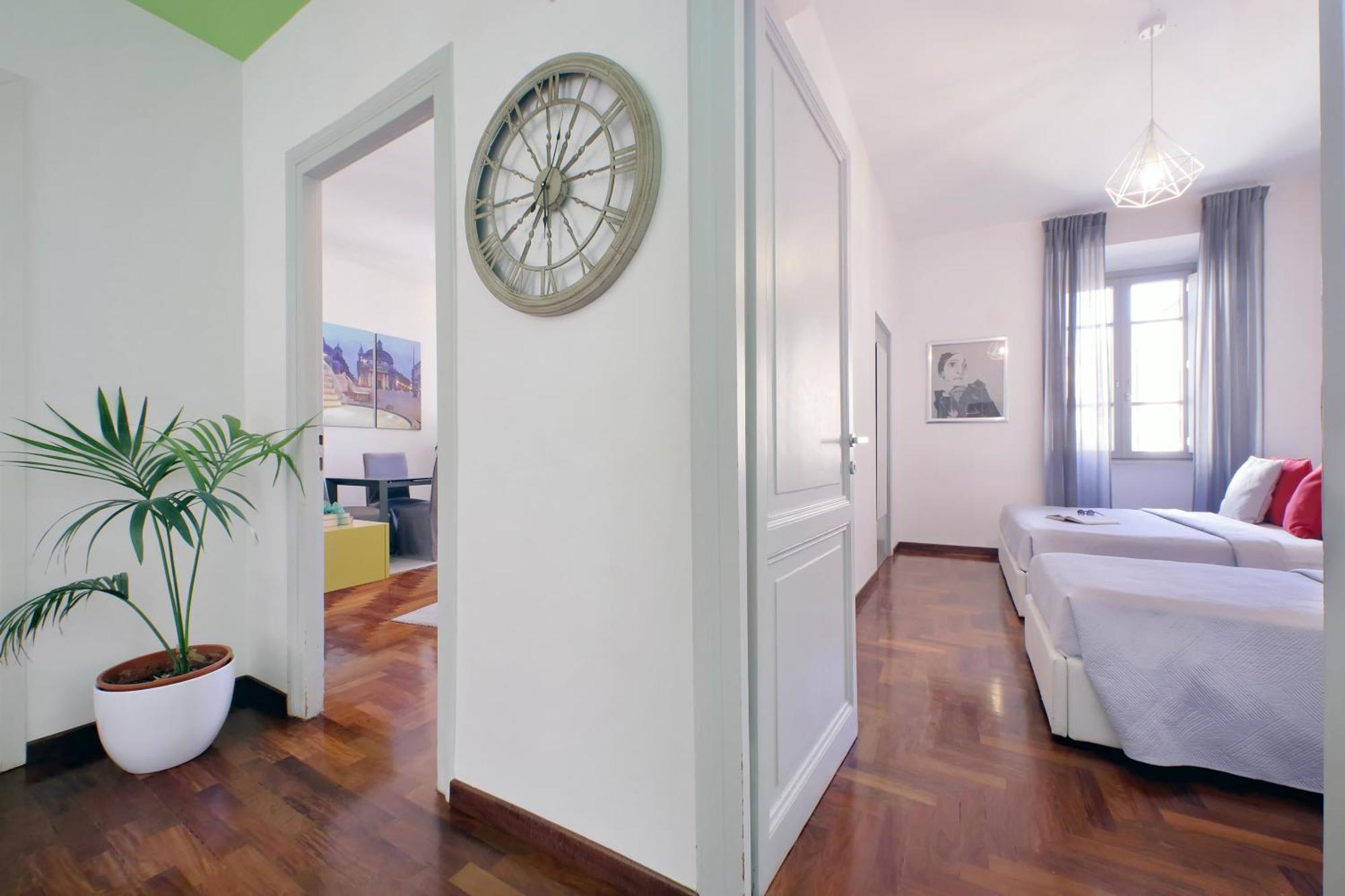 Luxury Apartment Vaticano-S'Peter Basilica - Netflix Wifi - Aircond Roma Exterior foto